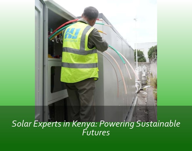 Solar Experts in Kenya: Powering Sustainable Futures